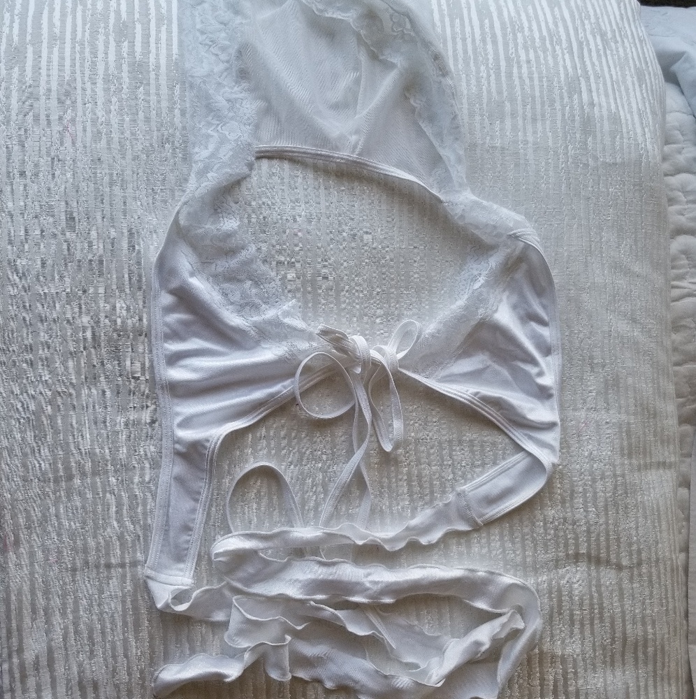 White tie rave top